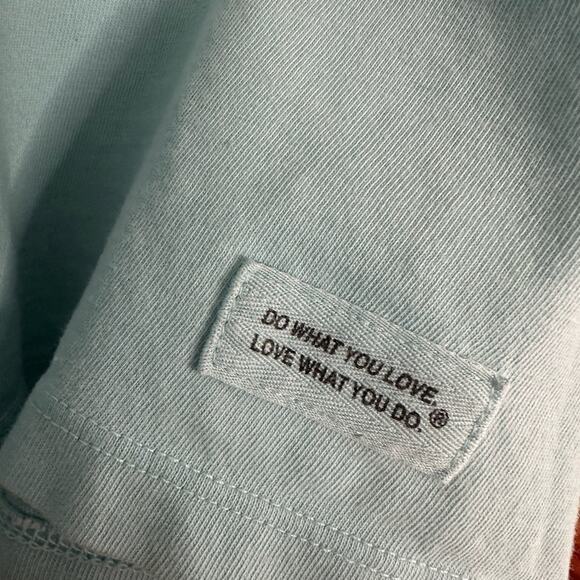 Life is Good Crusher Tee Blue Keep it Simple Wine Flip Flops Summer Vacation - Picture 4 of 5